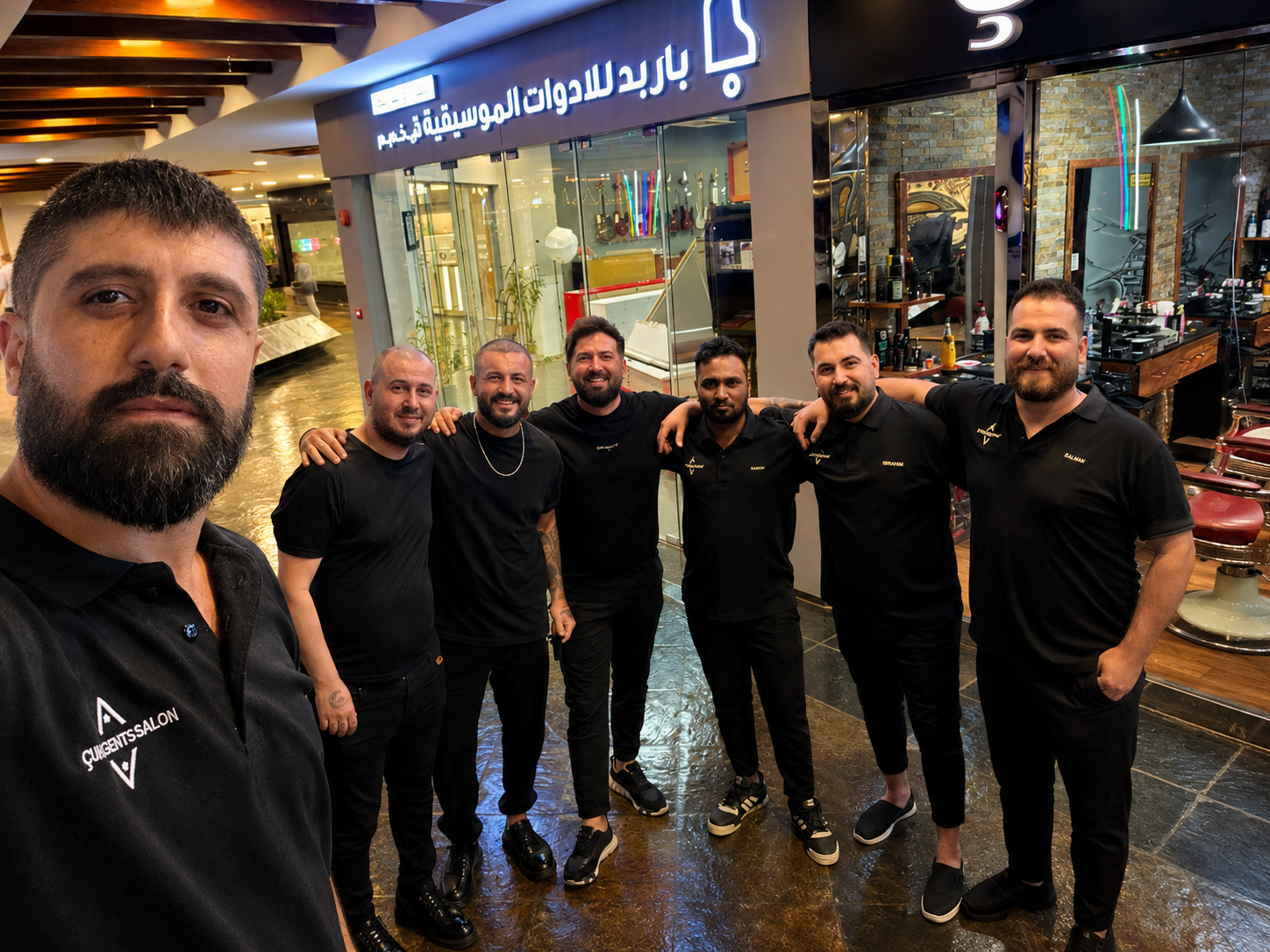 Çukur Gent Salon ekip fotoğrafı